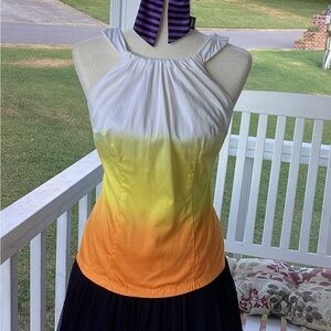 Pinup Couture Dyed Halloween Top